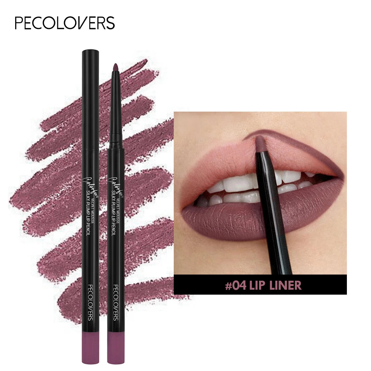 Crayon à lèvres mat waterproof, rouge contour des lèvres, longue tenue, sans transfert, hydratant, 12 couleurs