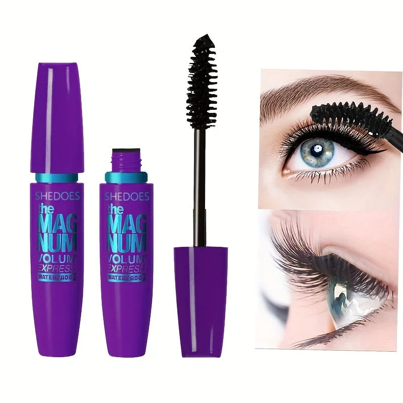 Mascara recourbant 4D – Allongeant, résistant à l'eau et à la transpiration, longue tenue, sans bavure, unisexe, doux, certifié