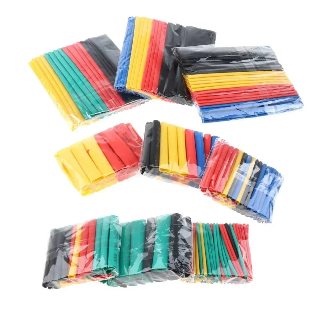 Kit de tubes thermorétractables, tubes thermorésistants, emballage de fil thermorétractable, protection de manchon d'isolation de câble de connexion électrique