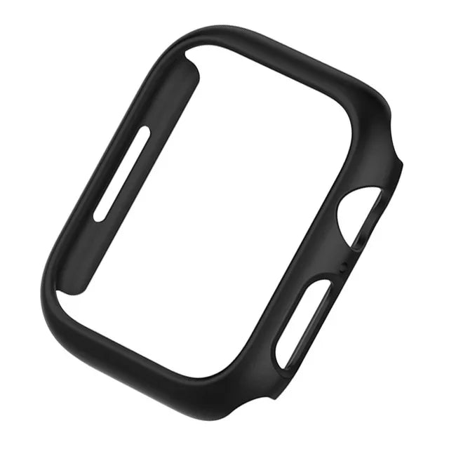 Couvercle pour boîtier de montre Apple Watch, 45mm 41mm 44mm 40mm 42mm 38mm 46 49mm, accessoires de protection PC, pare-chocs iWatch série 8 7 SE 6 5 4 3 9