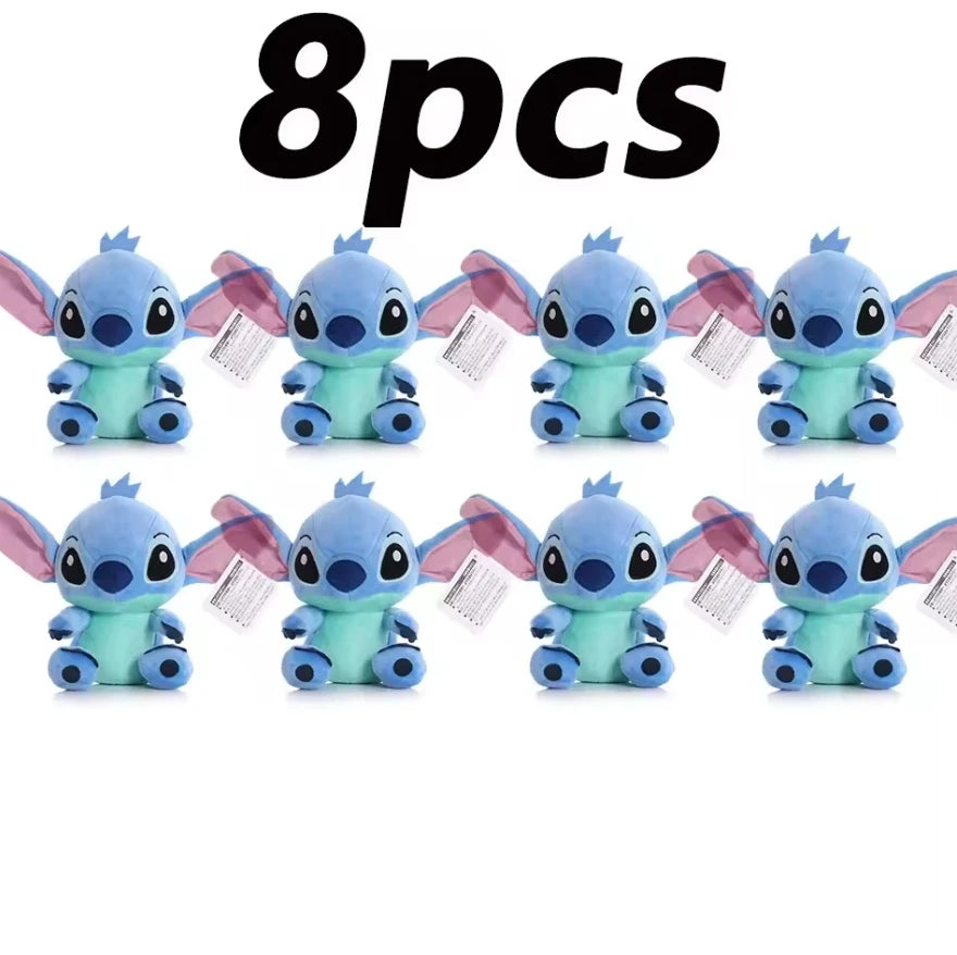 18cm Original Plush Stitch toy Baby Movie Cartoon Model Doll Children Action Figures Stuffed Toys Pendant Gifts