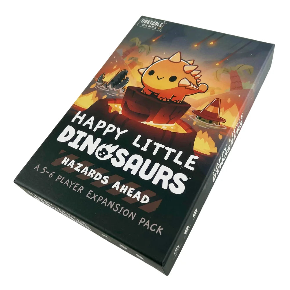Petits Dinosaures Joyeux Licorne Anglais Échecs et Cartes Stratégie Dangers Jeu de Plateau Cartes