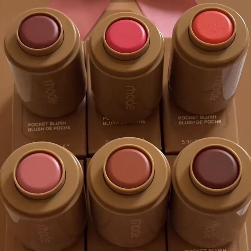 Rhod Pocket Blush LIP Stick Lip And Cheek Hydrating Stick Rouge Rouge Rouge à Lèvres Facile à Appliquer