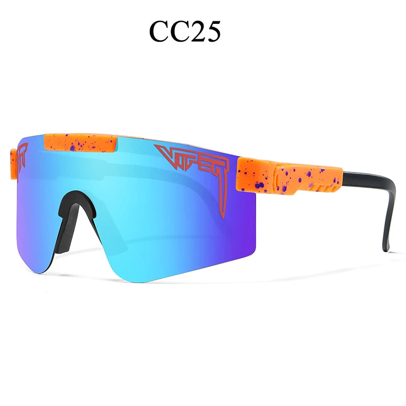 Sport de plein air adulte Pit Viper lunettes de soleil hommes mâle femme conduite lunettes UV400 Cycle lunettes de soleil femmes mode Baseball nuances