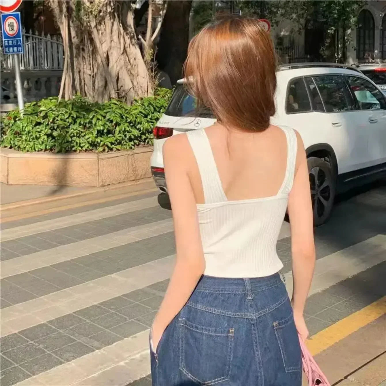 Hauts courts pour femmes style Y2K 2025 avec soutien-gorge intégré, corset d'été, bretelles coréennes, débardeur sexy, camisole slim, nouveauté