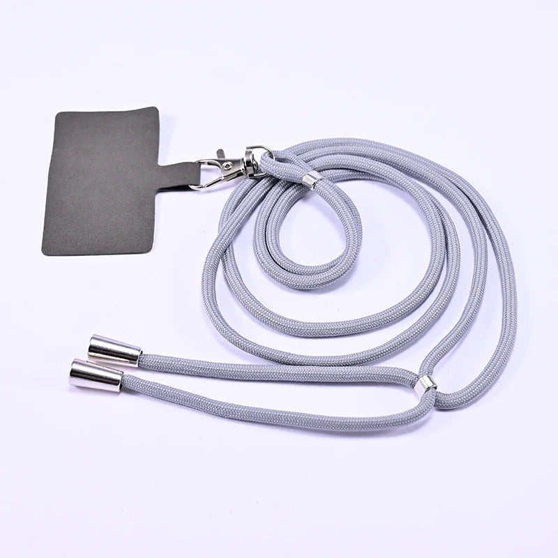 Lanière de téléphone réglable et détachable, sangle de lanière pour accessoires de chaîne de téléphone portable, sangles de cou universelles
