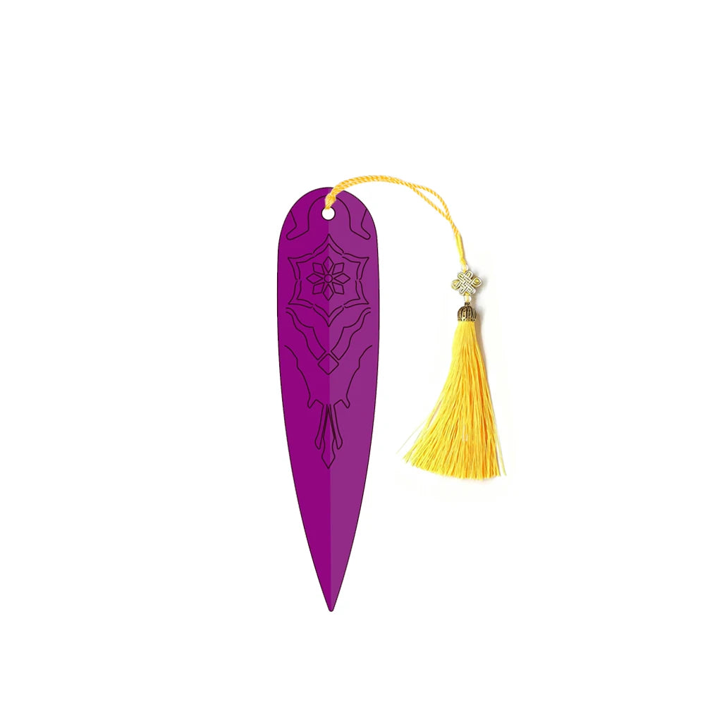 Marque-pages acryliques Kpop Demon Hunters - Accessoire de livre - Fournitures de lecture - Cadeau pour enseignants - Accessoires Kpop Demon Hunter - Papeterie mignonne